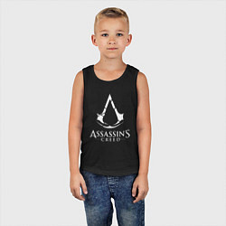 Майка детская хлопок Assassin’s Creed, цвет: черный — фото 2