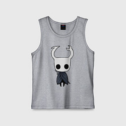 Майка детская хлопок Рыцарь Hollow Knight, цвет: меланж