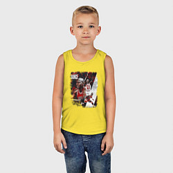Майка детская хлопок ПОСЛЕДНИЙ ТАНЕЦ, цвет: желтый — фото 2