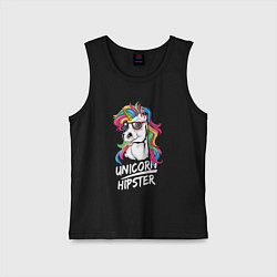 Детская майка Unicorn hipster