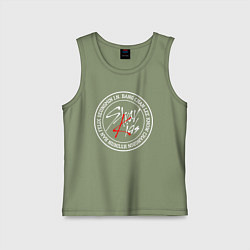 Майка детская хлопок STRAY KIDS, цвет: авокадо