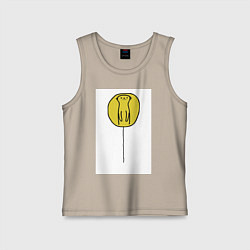 Майка детская хлопок СУСЛИК, цвет: миндальный