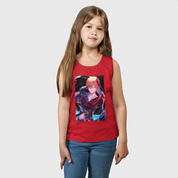 Майка детская хлопок Tartaglia, цвет: красный — фото 2