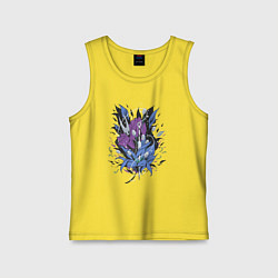 Майка детская хлопок Хорнет, цвет: желтый