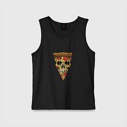 Детская майка Pizza - Skull