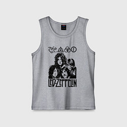Детская майка Led Zeppelin Black