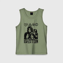 Детская майка Led Zeppelin Black