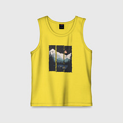 Детская майка Бездорожье Сибирь