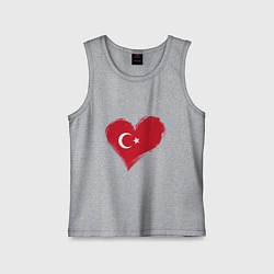 Детская майка Сердце - Турция
