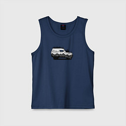 Детская майка Бездорожье без дорог