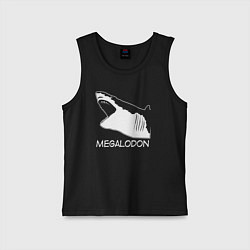 Детская майка Пасть мегалодона