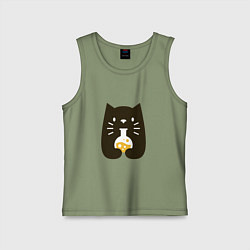 Детская майка Котик - Химик