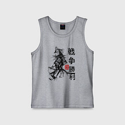 Детская майка Самурай с мечом в шлеме