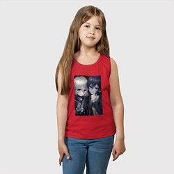 Майка детская хлопок Ай и Дзюнкр - Зомбилэнд Сага Месть, цвет: красный — фото 2