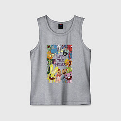 Детская майка Happy three friends - poster