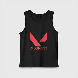 Детская майка Valorant - logo