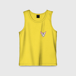 Детская майка Лысый сфинкс