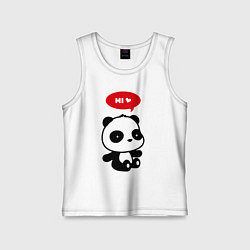 Детская майка Милый маленький пандёныш