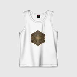 Майка детская хлопок Менди, цвет: белый