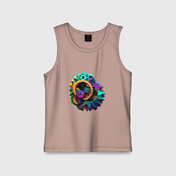 Детская майка Цветные шестерёнки