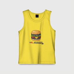 Детская майка VAGburger tyres