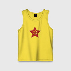 Детская майка СССР звезда