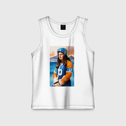 Детская майка Мона Лиза - крайний нападающий