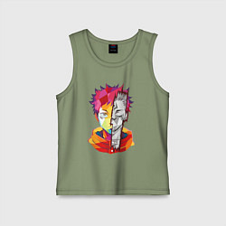 Детская майка Магическая битва Итадори Юдзи и Двуликий призрак