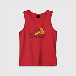 Детская майка Love tennis