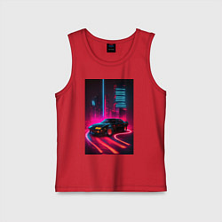 Детская майка KITT auto - неон