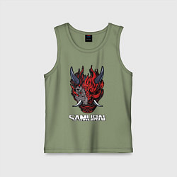 Детская майка Samurai logo