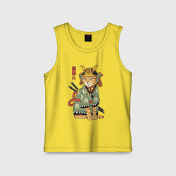 Детская майка Samurai battle cat