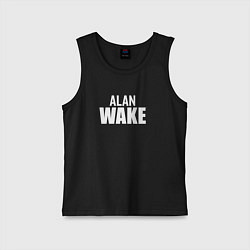 Детская майка Alan Wake logo