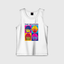 Детская майка The Beatles color