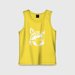 Детская майка Голова волка Wolf head