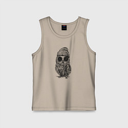 Детская майка Сова на стиле