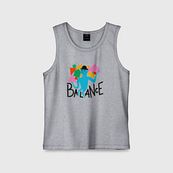 Детская майка Баланс