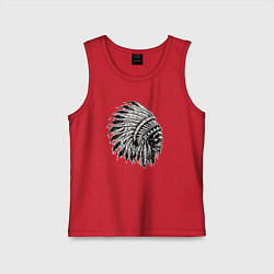 Детская майка Индеец шаман