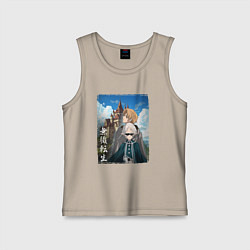 Детская майка Реинкарнации безработного - 2 сезон