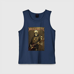 Детская майка Megadeth - skeleton - heavy metal