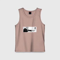 Детская майка Сатору Годжо - маг битва