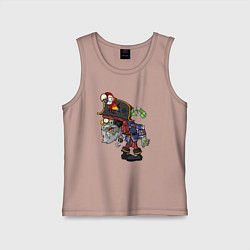 Детская майка Зомби-пират