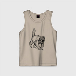 Детская майка Медоед на стиле