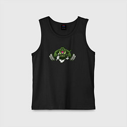 Детская майка Crocodile gym