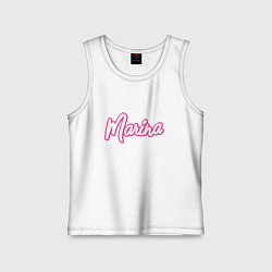 Детская майка Марина в стиле барби