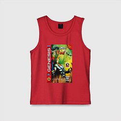 Детская майка Earth worm jim cover