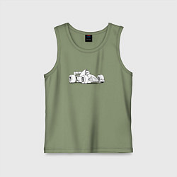 Детская майка Мультяшная Формула-1