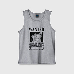 Детская майка Награда за голову Ророноа Зоро One Piece