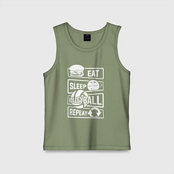 Детская майка Волейбольный день