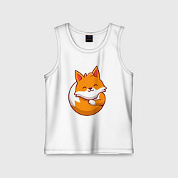 Детская майка Orange fox